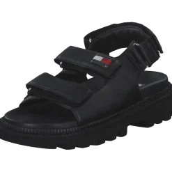 Tommy Hilfiger EN0EN02461, Keilsandaletten, Damen, Schwarz