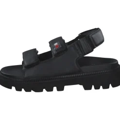 Tommy Hilfiger EN0EN02461, Keilsandaletten, Damen, Schwarz