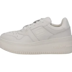 Tommy Hilfiger EN0EN02245, Schnürschuhe, Damen, white/ecru