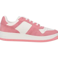 Tommy Hilfiger EN0EN02486, Schnürschuhe, Damen, weiß / light pink