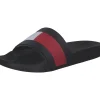 Tommy Hilfiger FM0FM04263, Badelatschen, Herren, Schwarz