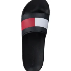 Tommy Hilfiger FM0FM04263, Badelatschen, Herren, Schwarz