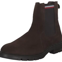 Tommy Hilfiger FM0FM04803, Chelsea Boots, Herren, Braun (Cocoa)