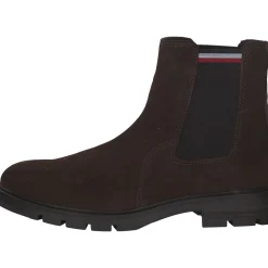 Tommy Hilfiger FM0FM04803, Chelsea Boots, Herren, Braun (Cocoa)