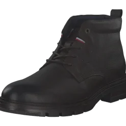 Tommy Hilfiger FM0FM03777, Schnürstiefeletten, Herren, Schwarz