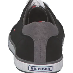 Tommy Hilfiger FM0FM00596, Sneakers Low, Herren, Schwarz (Black/Grey/Red)