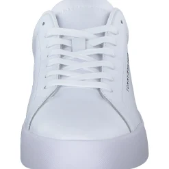 Tommy Hilfiger FM0FM052970LE TH COURT LEATHER GRAIN ESS, Klassische- & Business Schuhe, Herren, Whit