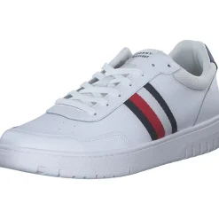 Tommy Hilfiger FM0FM05116YBS TH BASKET CORE LITE, Klassische- & Business Schuhe, Herren, Weiß