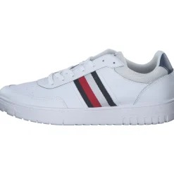 Tommy Hilfiger FM0FM05116YBS TH BASKET CORE LITE, Klassische- & Business Schuhe, Herren, Weiß