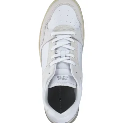 Tommy Hilfiger FM0FM05215YBS TH BASKET STREET LTH, Klassische- & Business Schuhe, Herren, Weiß (Whit