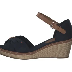 Tommy Hilfiger FW0FW00906, Keilsandaletten, Damen, midnight