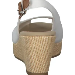 Tommy Hilfiger FW0FW04788, Keilsandaletten, Damen, Weiß (Ivory)