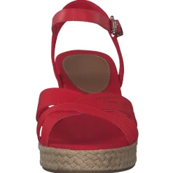 Tommy Hilfiger FW0FW05627, Keilsandaletten, Damen, fireworks