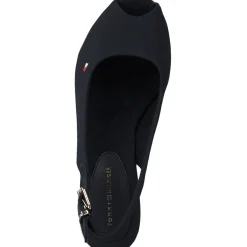 Tommy Hilfiger FW0FW04788, Keilsandaletten, Damen, Blau (Desert Sky)