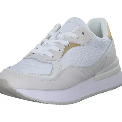 Tommy Hilfiger FW0FW07816, Schnürschuhe, Damen, Weiß