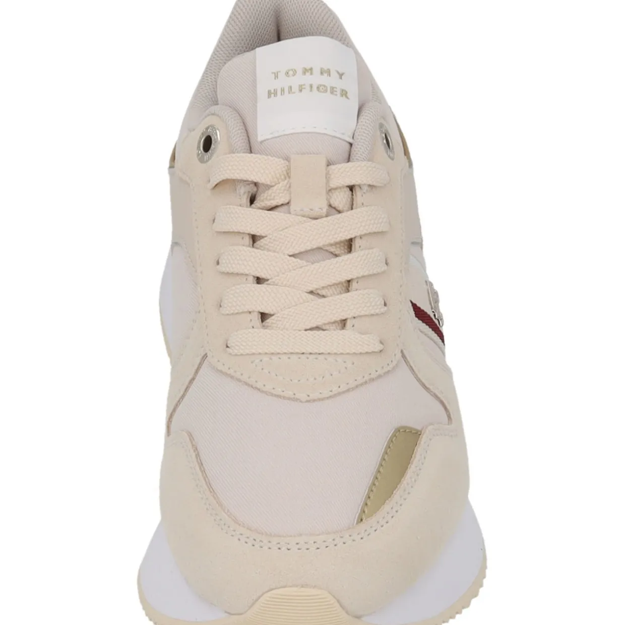 Tommy Hilfiger FW0FW07383, Schnürschuhe, Damen, Beige