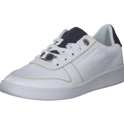 Tommy Hilfiger FW0FW05920, Sneakers Low, Damen, white/desert sky
