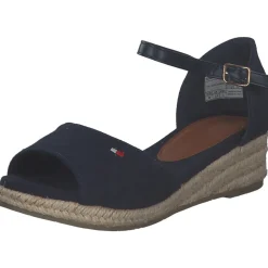 Tommy Hilfiger T3A7-32185, Keilsandaletten, Kinder, Blau