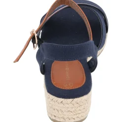 Tommy Hilfiger T3A7-32187, Keilsandaletten, Kinder, Blau