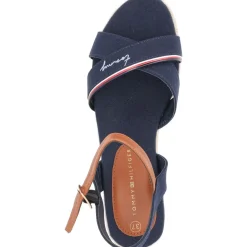 Tommy Hilfiger T3A7-32187, Keilsandaletten, Kinder, Blau