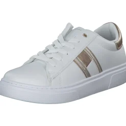 Tommy Hilfiger T3A9-32703, Schnürschuhe, Kinder, bianco/platino