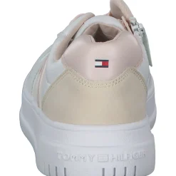 Tommy Hilfiger T3A9-32723, Schnürschuhe, Kinder, bianco/rosa/beige