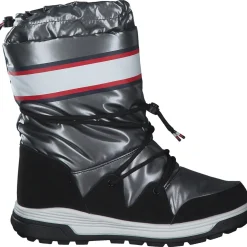 Tommy Hilfiger T3A6-32436, Winterstiefeletten, Kinder, dark silver