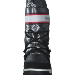Tommy Hilfiger T3A6-32436, Winterstiefeletten, Kinder, dark silver