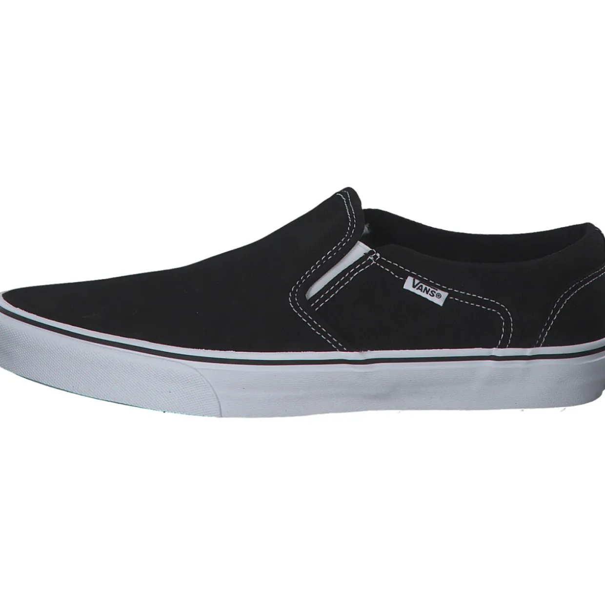 Vans Asher VN000SEQ, Slipper, Damen, Black/White