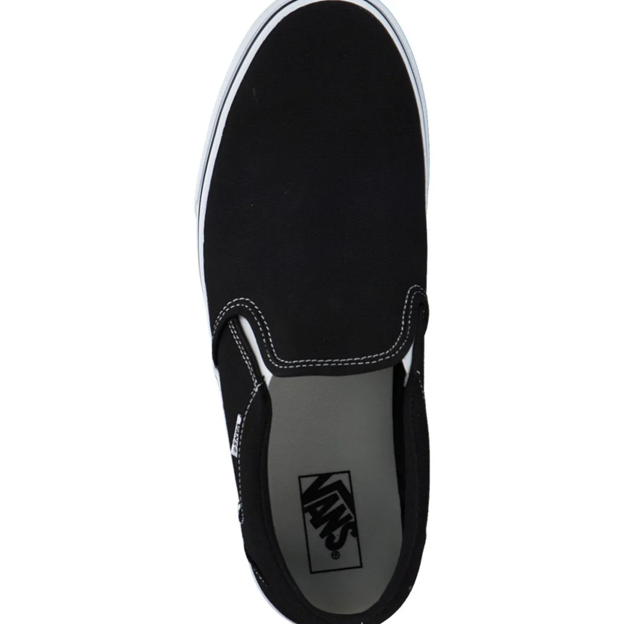 Vans Asher VN000SEQ, Slipper, Damen, Black/White