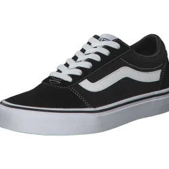 Vans Ward VN0A3IUN, Sneakers Low, Damen, Schwarz (Black/White)