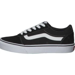 Vans Ward VN0A3IUN, Sneakers Low, Damen, Schwarz (Black/White)