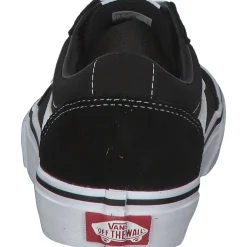 Vans Ward VN0A3IUN, Sneakers Low, Damen, Schwarz (Black/White)