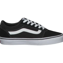 Vans Ward VN0A3IUN, Sneakers Low, Damen, Schwarz (Black/White)