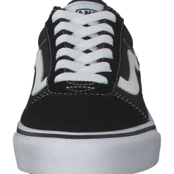 Vans Ward VN0A3IUN, Sneakers Low, Damen, Schwarz (Black/White)