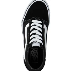 Vans Ward VN0A3IUN, Sneakers Low, Damen, Schwarz (Black/White)