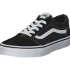 Vans YT Ward VN0A38J9, Sneakers Low, Kinder, Schwarz (Black/White)