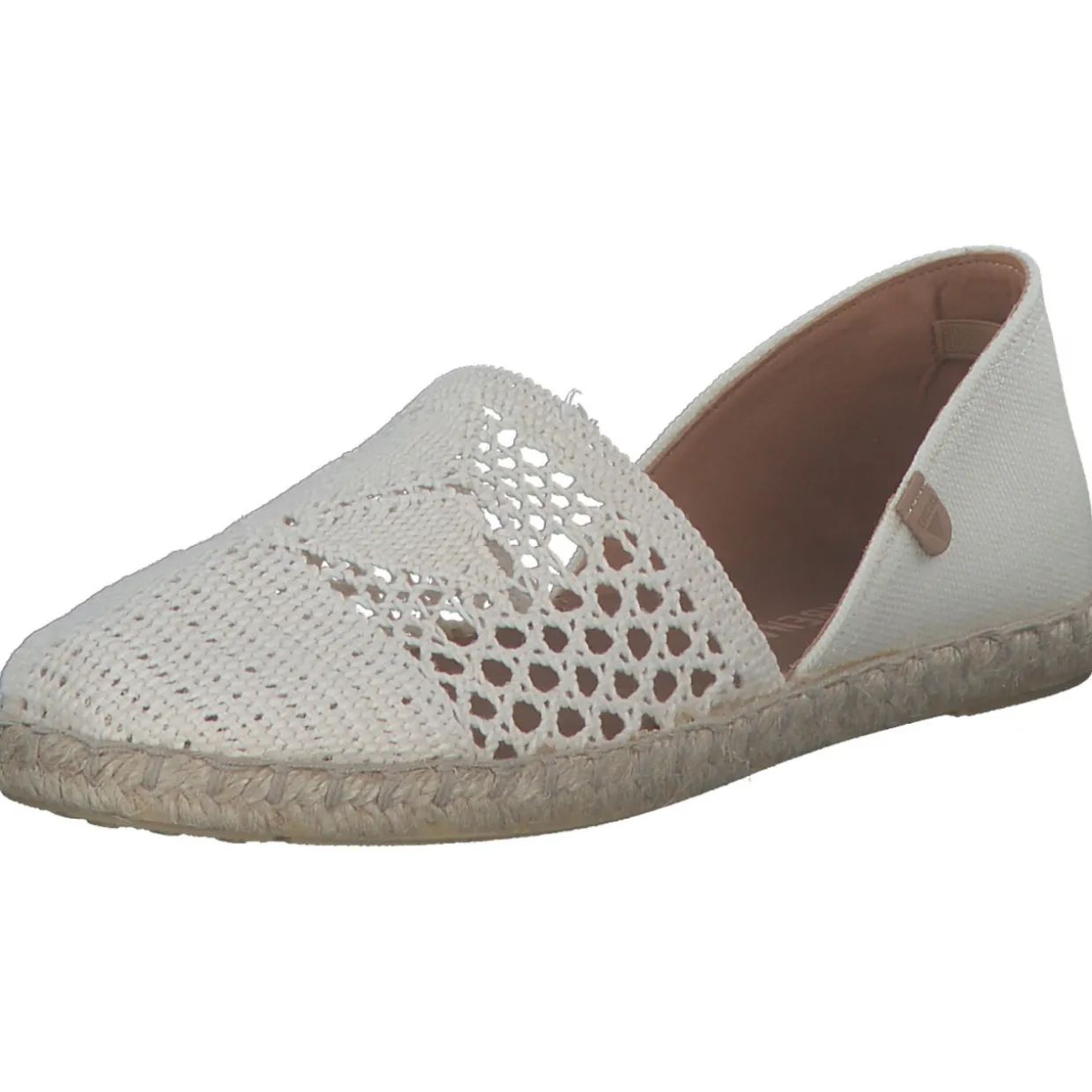 Verbenas Carmen Crochet 030058, Slipper, Damen, crudo/crudo