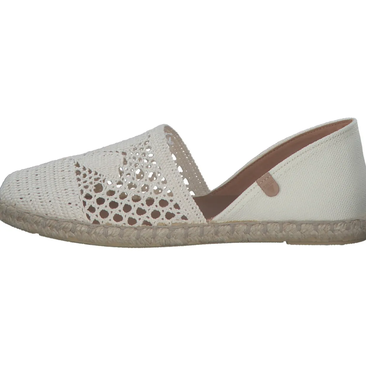 Verbenas Carmen Crochet 030058, Slipper, Damen, crudo/crudo