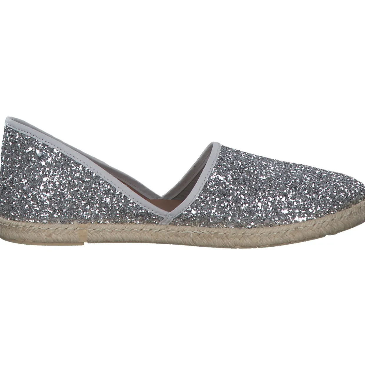 Verbenas Carmen Glitter 030058, Slipper, Damen, Plata