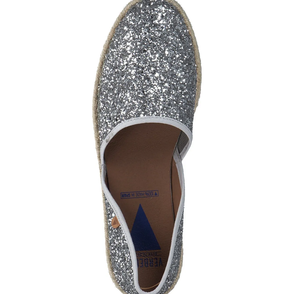 Verbenas Carmen Glitter 030058, Slipper, Damen, Plata
