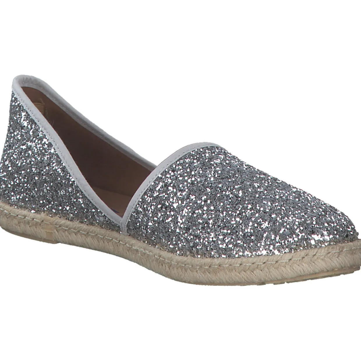 Verbenas Carmen Glitter 030058, Slipper, Damen, Plata