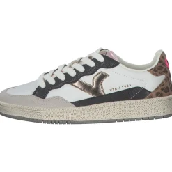 Victoria 8806104-43 SMASH-ANIMAL POP FUCSIA, Schnürschuhe, Damen, FUCSIA / LEO