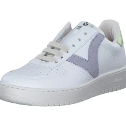 Victoria Madrid 1258201, Sneakers Low, Damen, Weiß - lila