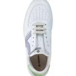 Victoria Madrid 1258201, Sneakers Low, Damen, Weiß - lila