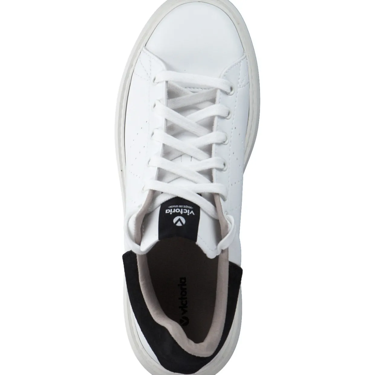 Viktoria 1263101, Sneakers Low, Damen, negro/white