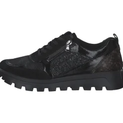 Waldläufer 993H01-600/505 Ajala H, Schnürschuhe, Damen, schwarz moro