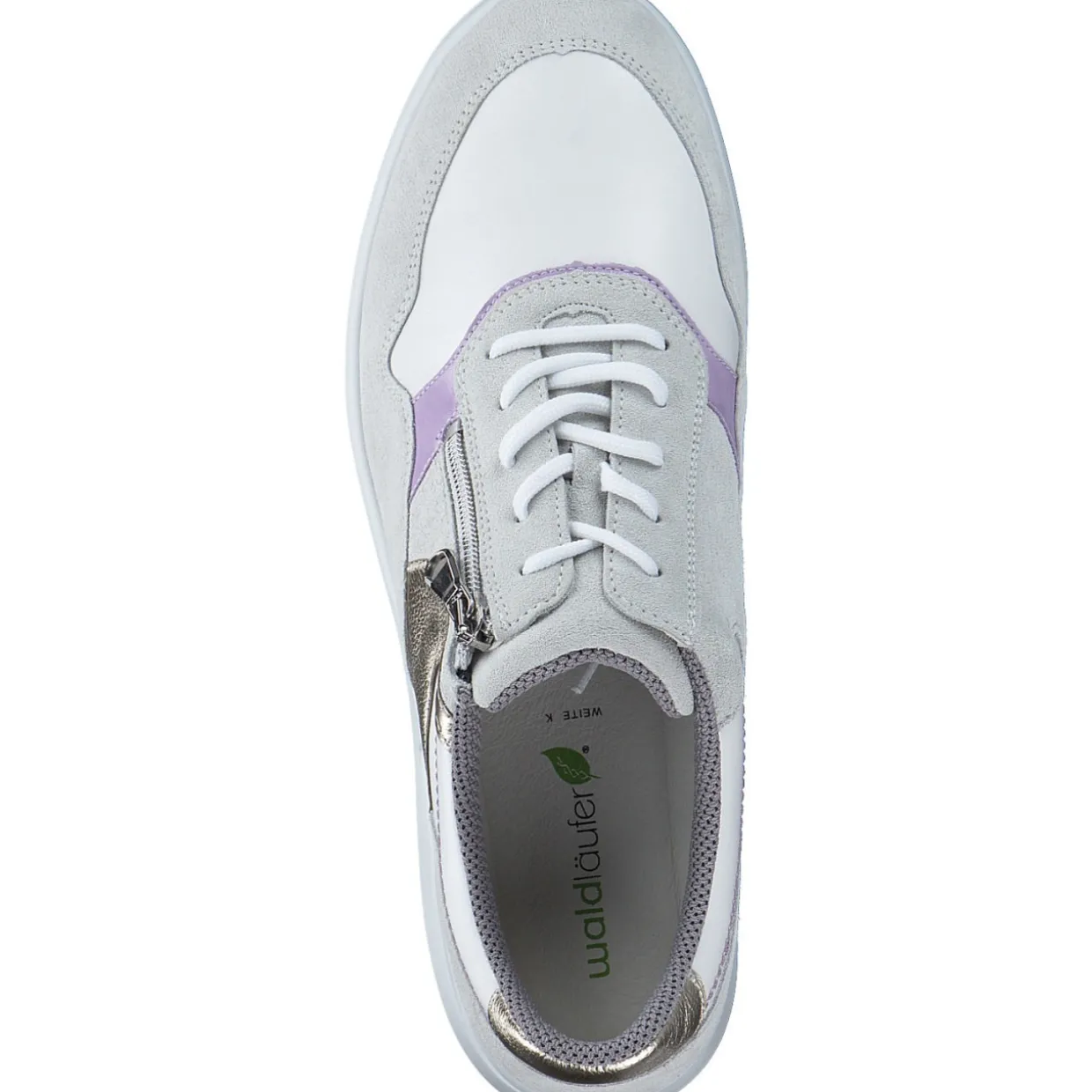 Waldläufer K-Funky 668001, Schnürschuhe, Damen, Weiß