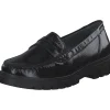 Waldläufer Serena 723502, Ballerinas & Slipper, Damen, Schwarz Lack