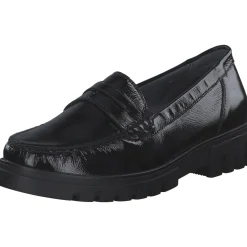 Waldläufer Serena 723502, Ballerinas & Slipper, Damen, Schwarz Lack